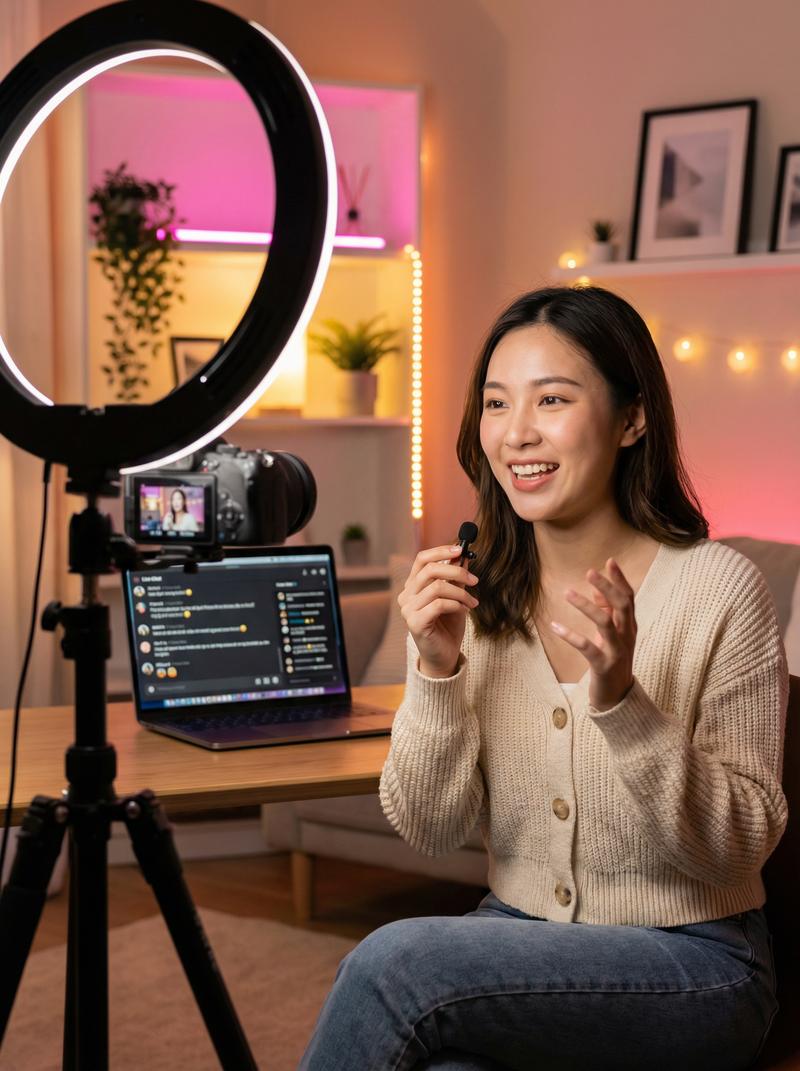 蓝导航原创视频-甜心主播日常vlog视频