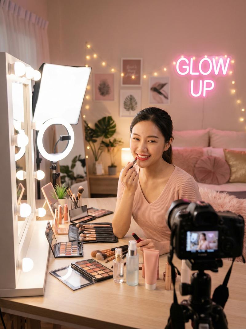 蓝导航美妆视频教程